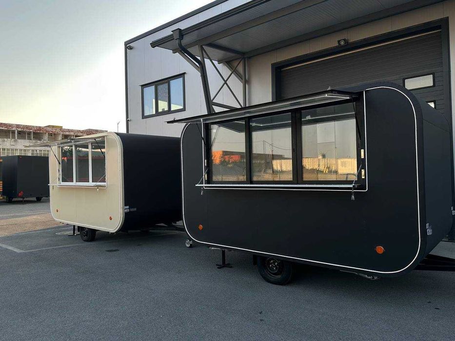 Przyczepa gastronomiczna/food truck 3,5x2  LODY/GOFRY/KEBAB/ZAPIEKANKI