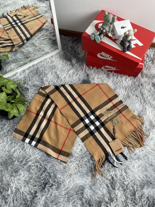 Шарф Burberry / шарф барбері / шарф burberry коричного кольору