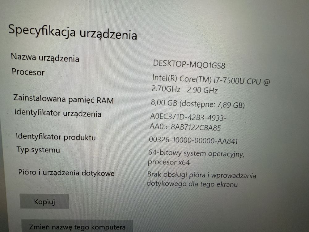 Laptop asus UX410U