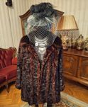 Kurtka z naturalnych norek L-XL