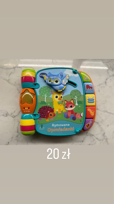 Książeczka rymowane opowiadanki vtech