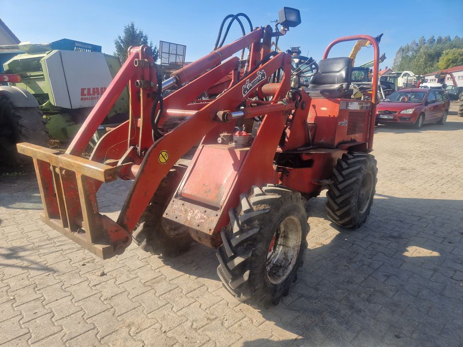 Schaffer 330 ładowarka przegubowa Weidemann silnik Kubota miniładowark