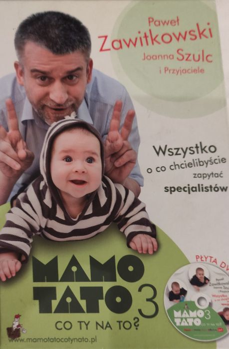 Ksiązka o niemowlakach plus CD  Mamo Tato3 co ty na to ?