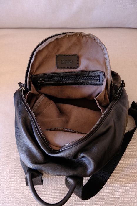 Abbacino backpack 
seen more closet than pavement