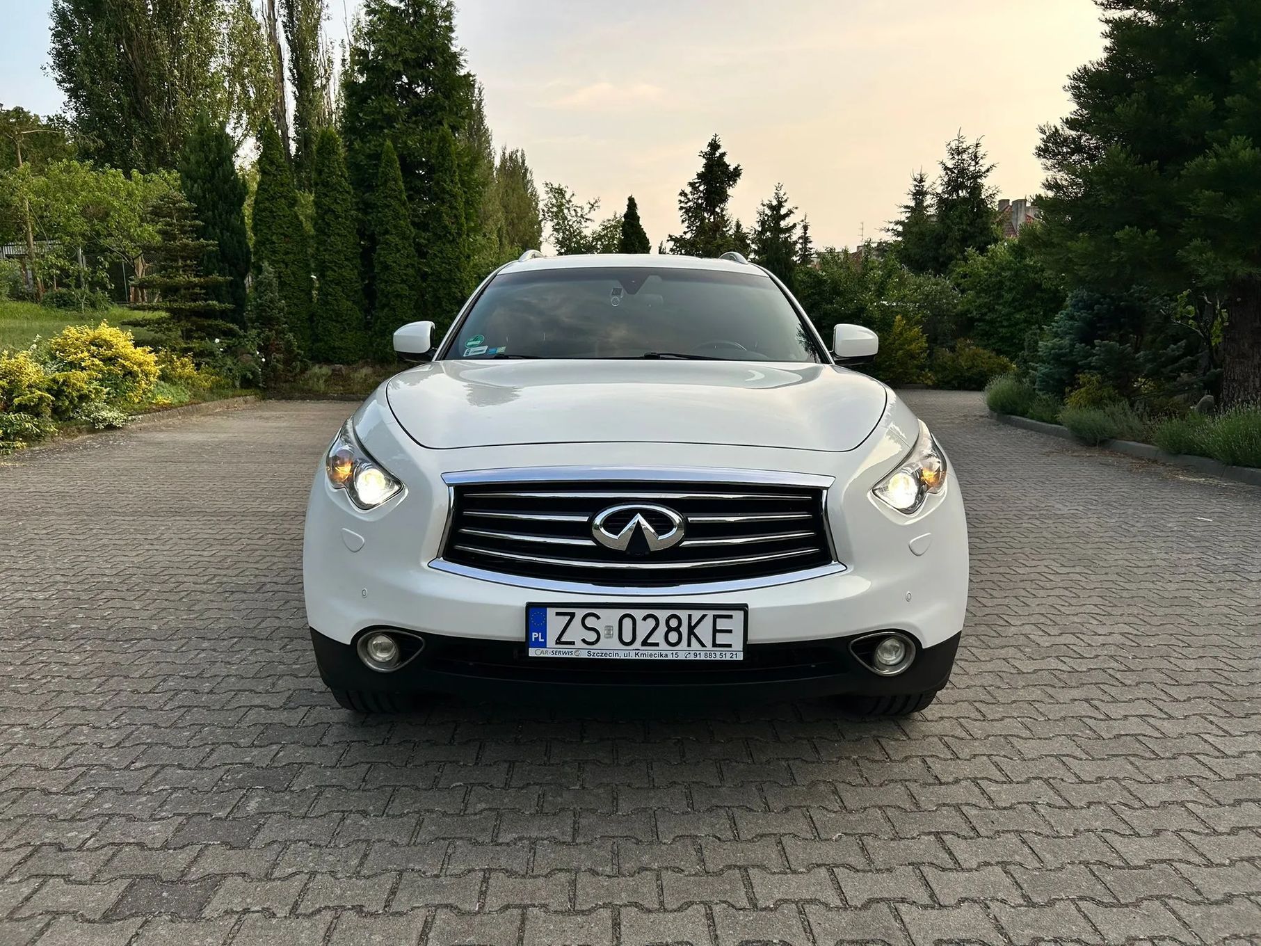 Infiniti FX Infiniti FX Infiniti FX30d S Premium, Od osoby prywatnej, 3,0 Diesel,