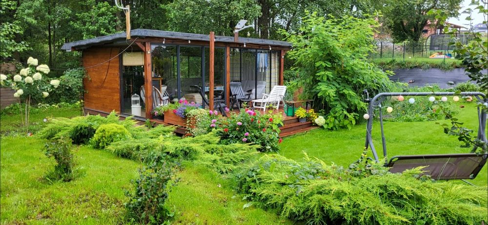 Działka budowlana na mazurach nad jeziorem 1500 m2 służebność w plaży