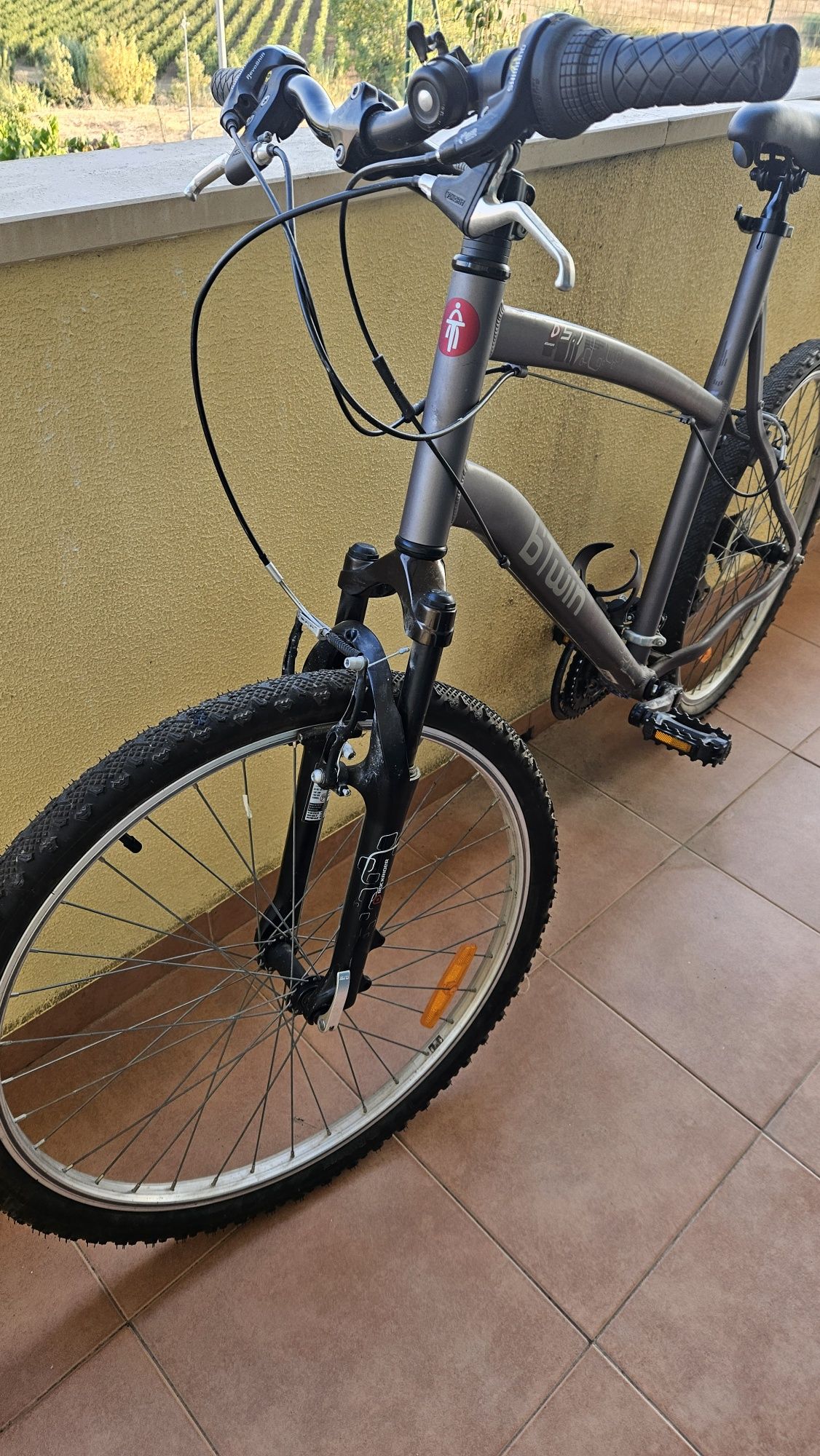 Bicicleta, All Mountain 6' Twins, BTT, com roda 26