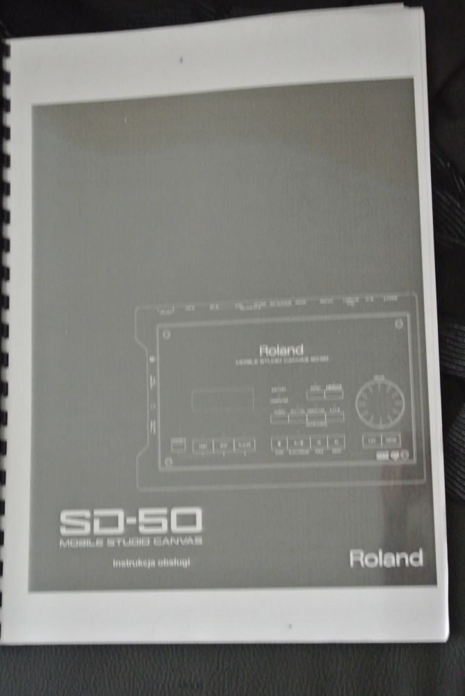 ROLAND SD 50 polska instrukcja obsługi