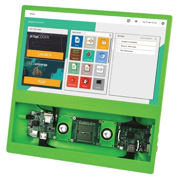 Pi-Top Display LCD CEED Pro Green 14"