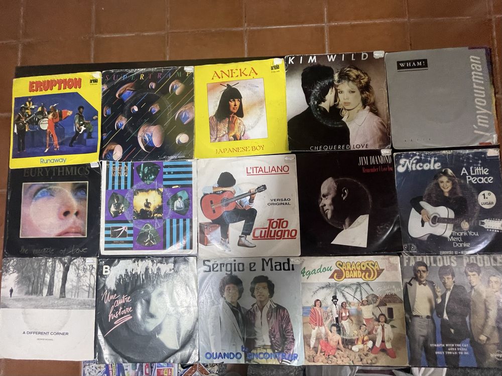 Conjunto LPs e singles