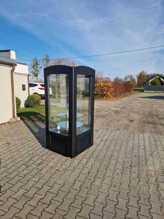 Witryna chłodnicza-cukiernicza obrotowa,chłodnia,lodówka