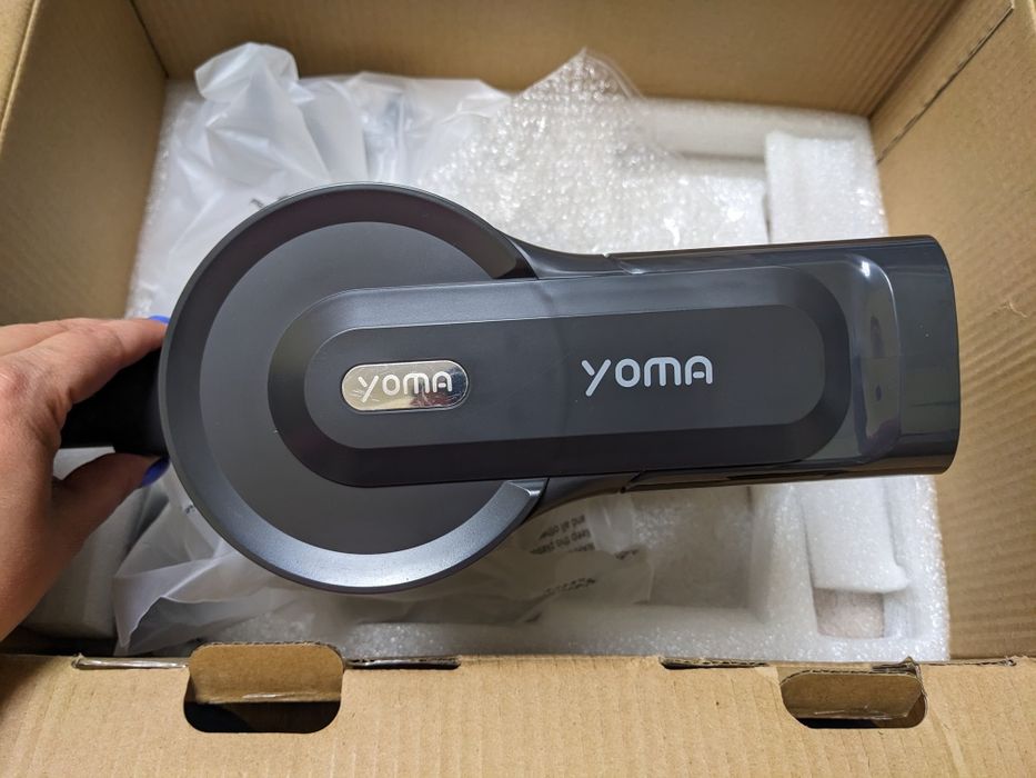 Новий акумуляторний пилосос пылесос YOMA S100 блакитний