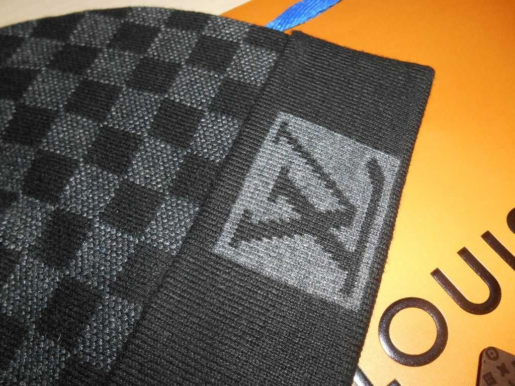 Louis Vuitton Męska ciepła zimowa czapka, Francja prezent nowa