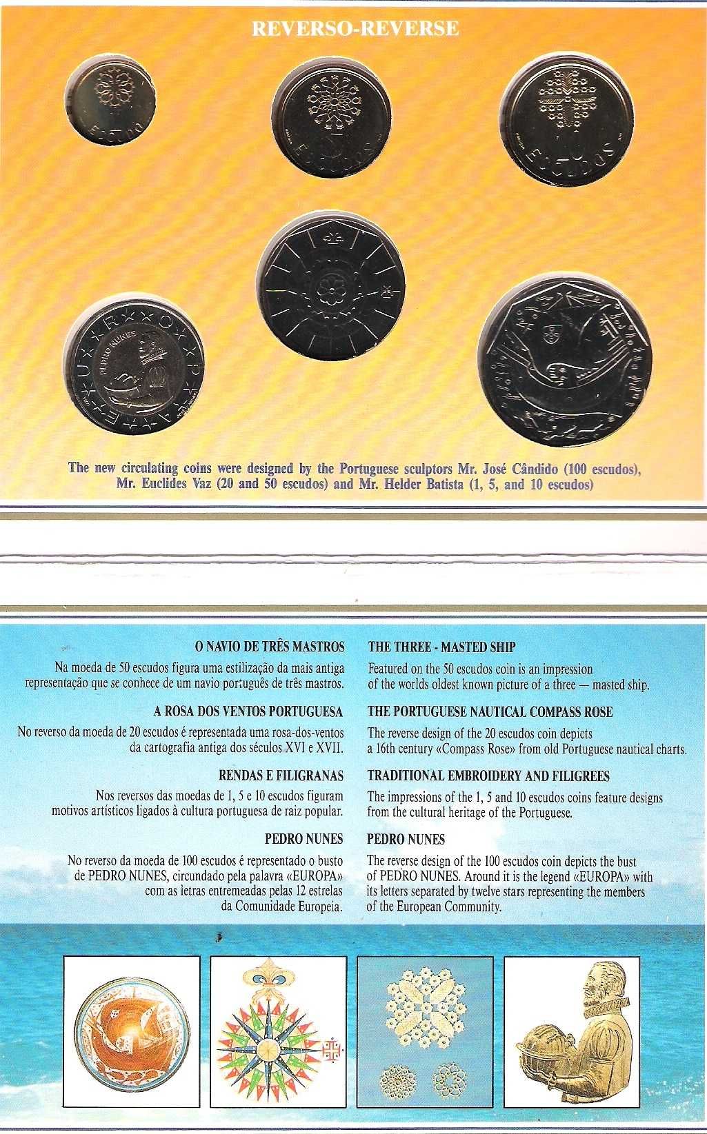 Carteira de Escudos BNC - 1990