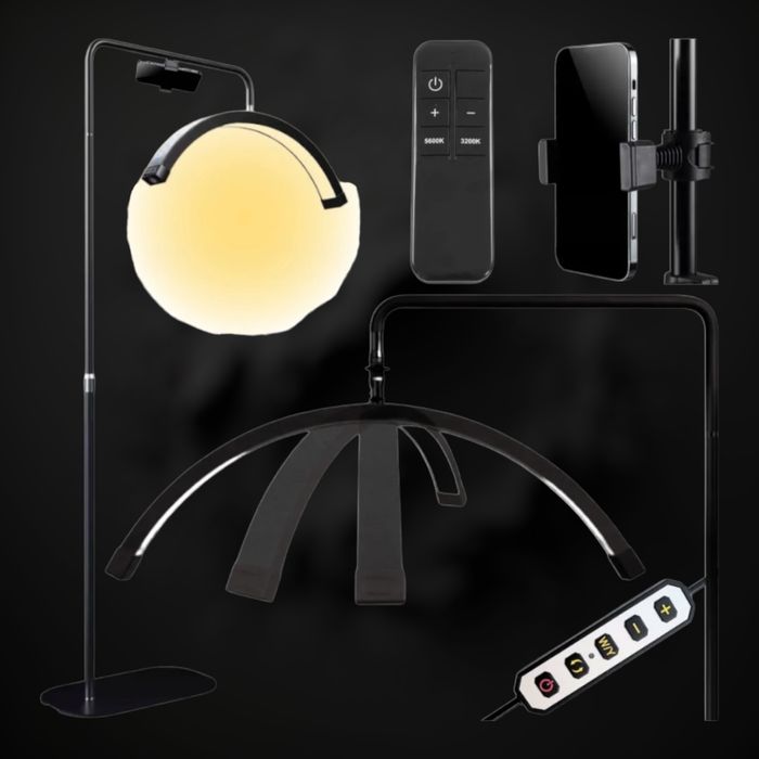 SUPER TANIO ! Lampa kosmetyczna LED bezcieniowa stojąca super jakość !
