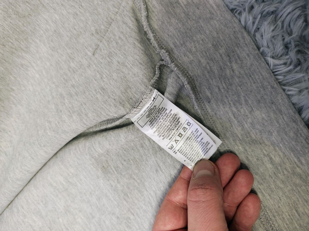 Bluza z kapturem Adidas rozm L dresowa bawełniana
