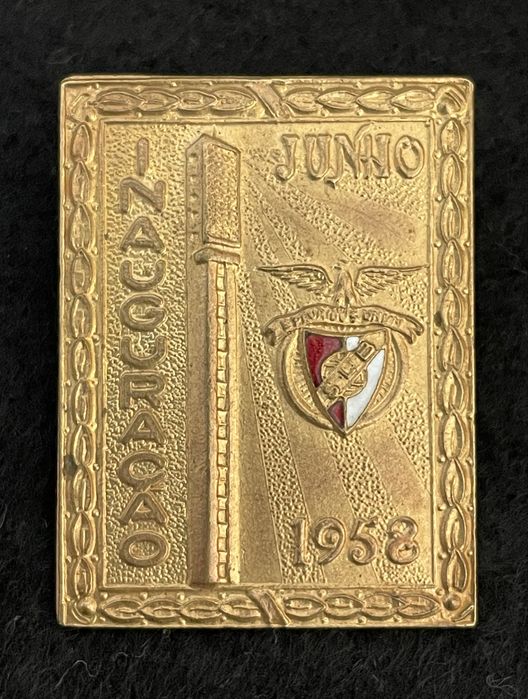 Medalha Inauguração torres iluminação Benfica 1958