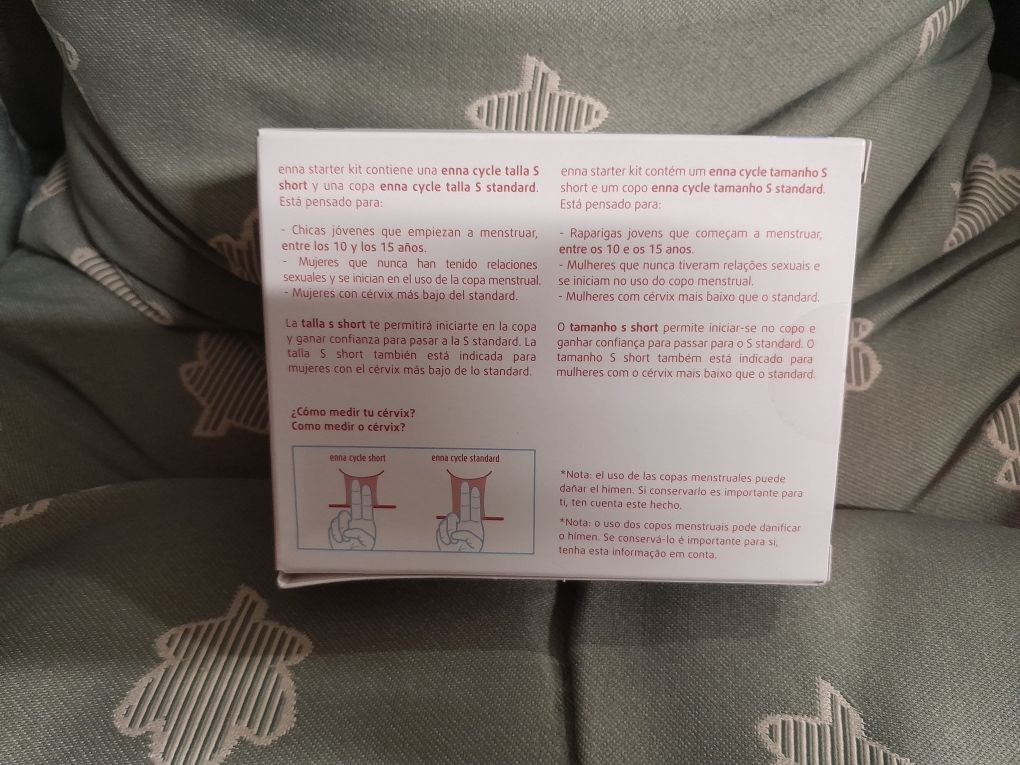 Copo menstrual Enna