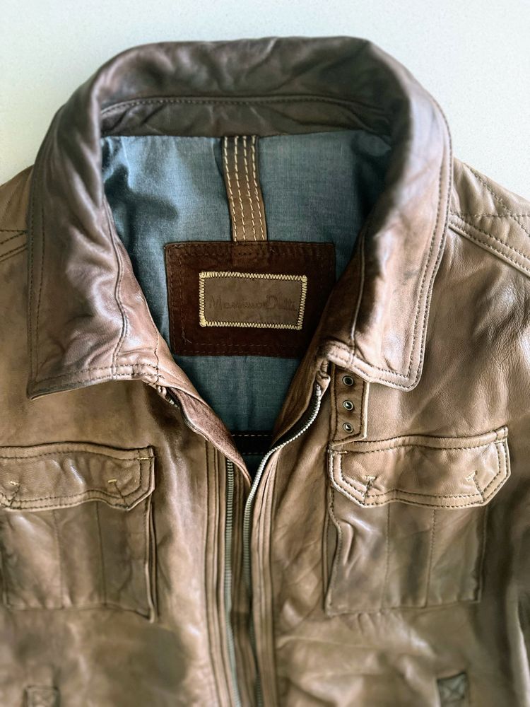 Casaco pele Massimo Dutti