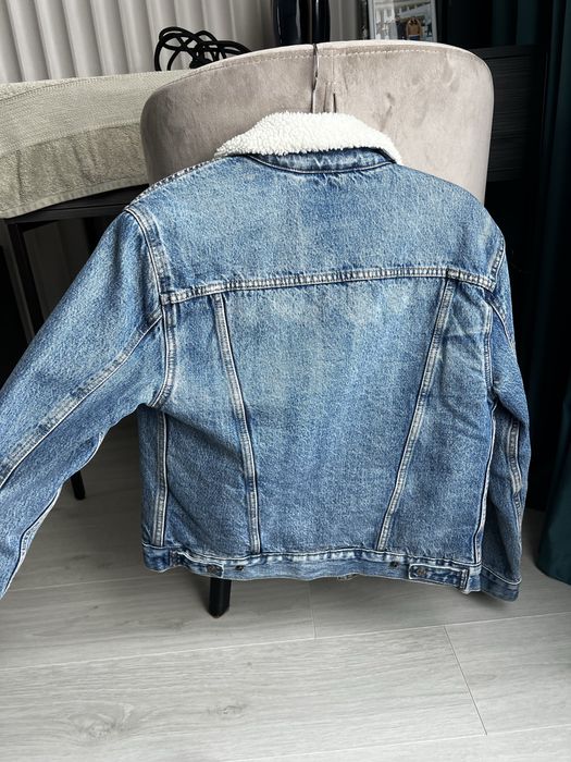 Жіноча джинсова куртка Levis Sherpa Trucker Jacket XS