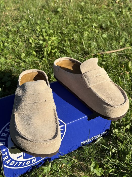 Замшеві шльопанці   Мюлі клоги біркеншток birkenstock naples