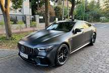 Mercedes-Benz AMG GT 639KM, Faktura VAT23%, Salon POLSKA, Ceramiczne hamulce, Matowy Magno