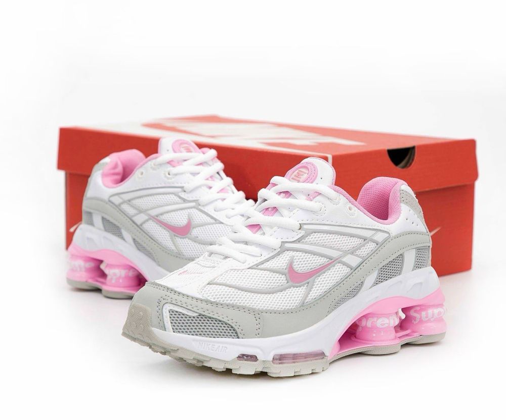 БЕЗ ПЕРЕДОПЛАТ‼️[36-40] Жіночі спортивні Nike Х Supreme Shox Ride 2