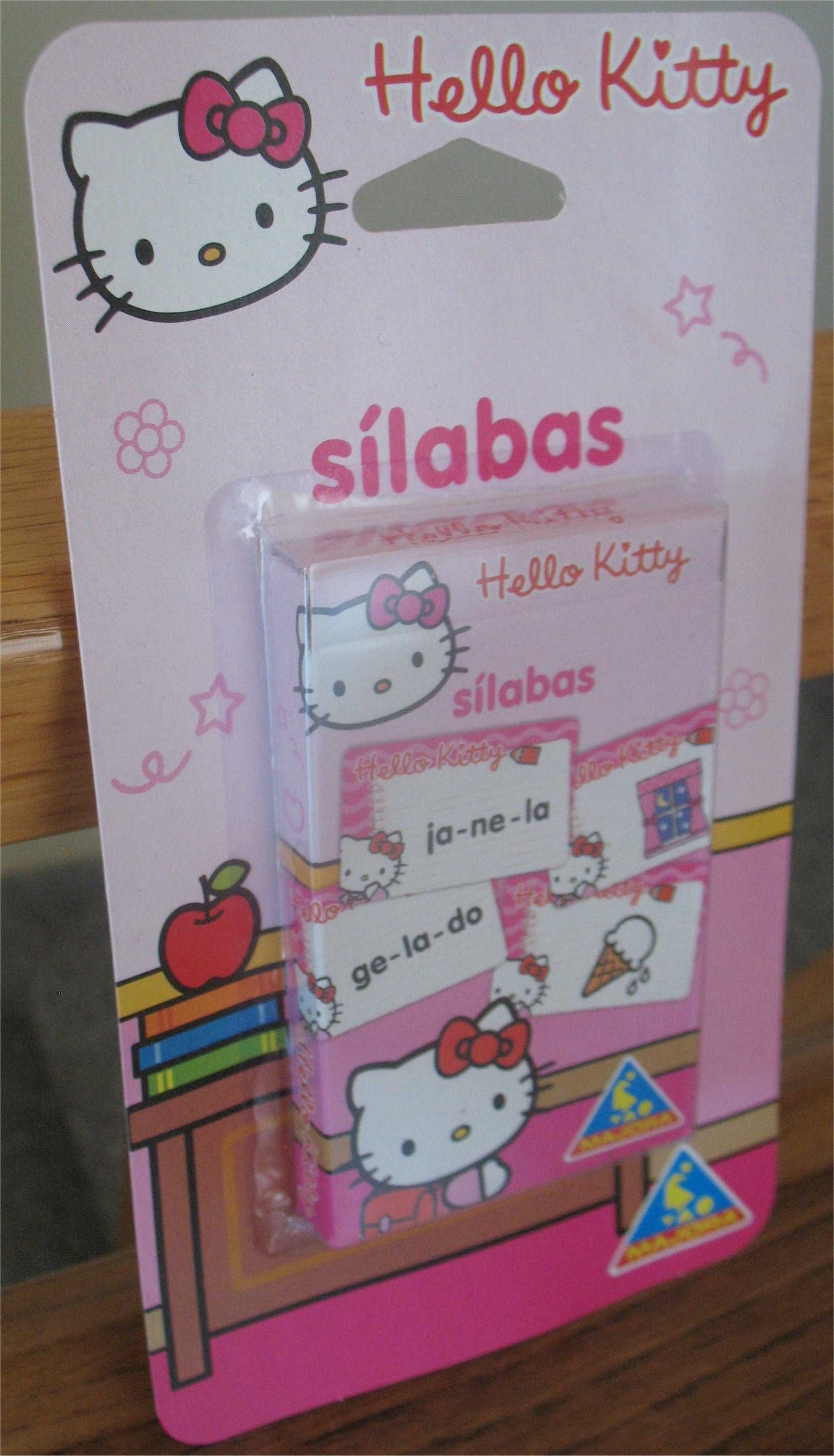 Majora - Hello Kitty - Jogo Cartas Didático - Sílabas (2011)