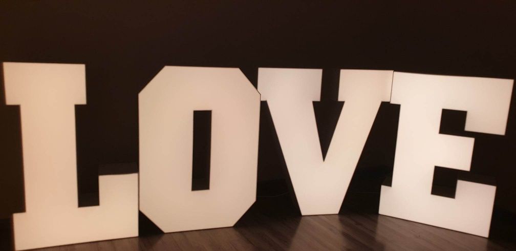 Napisy LED  Love