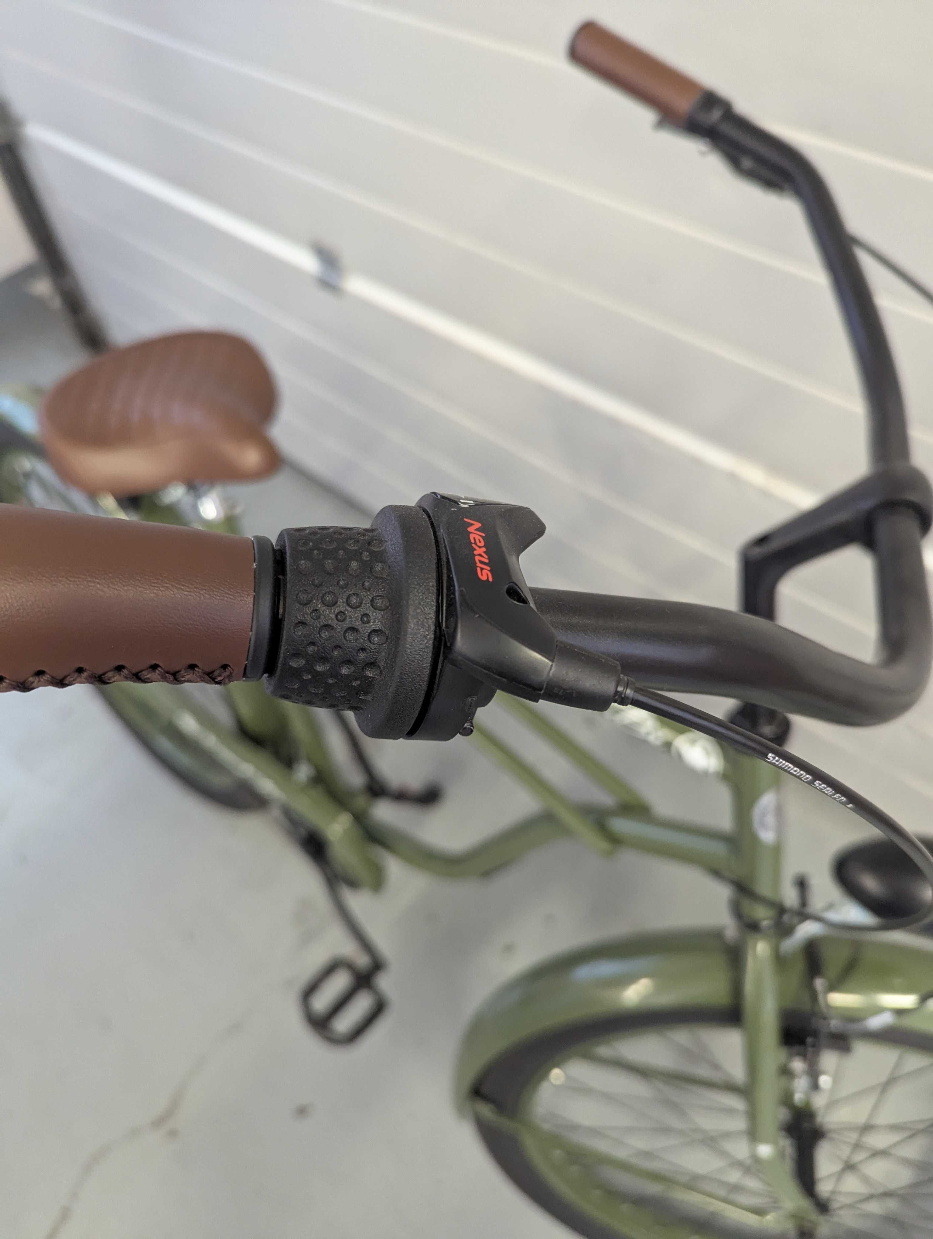 Rower Cruiser ARMY 26" militarny miejski męski OUTLET RoyalBi 3 biegi