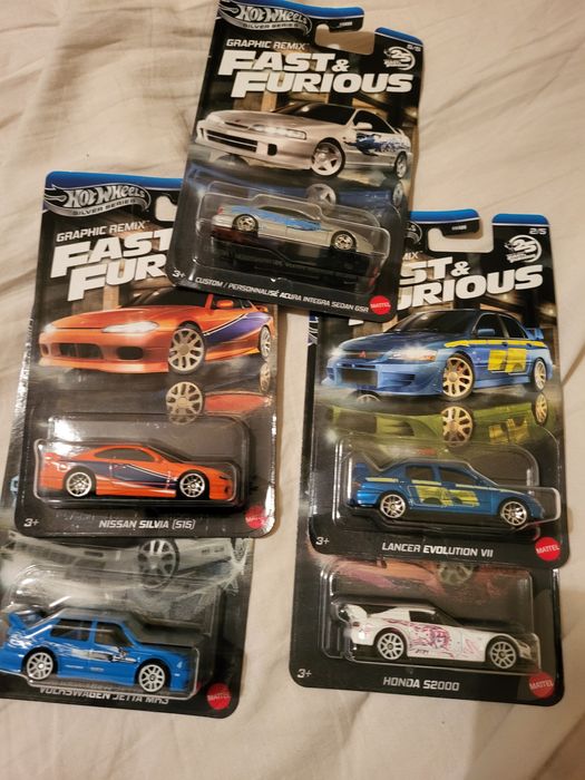 Hot wheels fast furious set