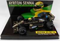 Ayrton Senna F1 Lotus 98 T Renault Turbo 1986 Minichamps