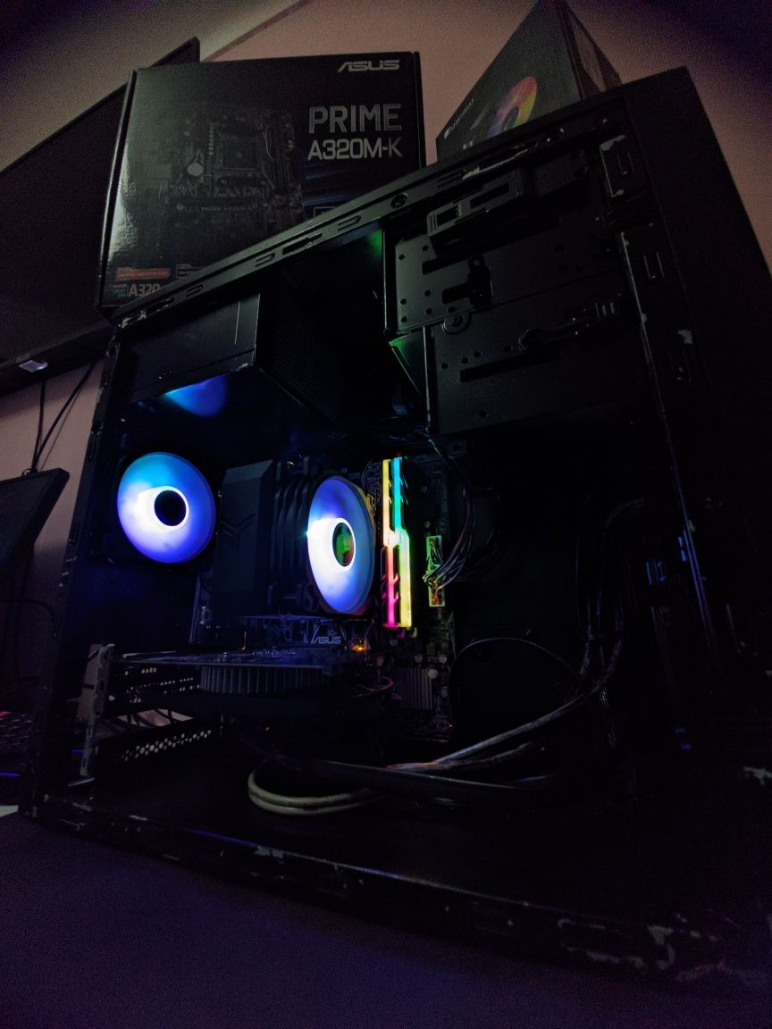 PC GAMING RYZEN, 16GB RAM 1050ti
