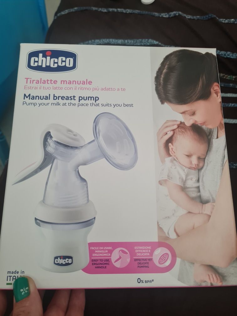 Bomba manual de tirar leite