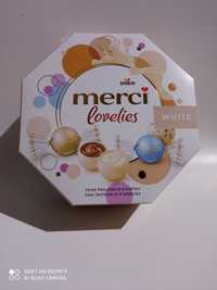 Merci lovelies white 185 g praliny, bombonierka