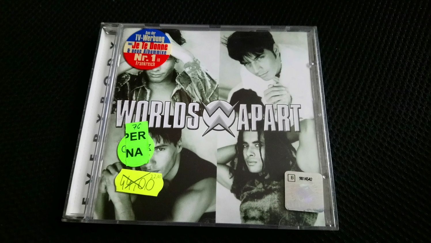 Worlds Apart "Everybody " CD