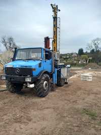 Wiertnica do studni Mercedes Unimog Nordmeyer