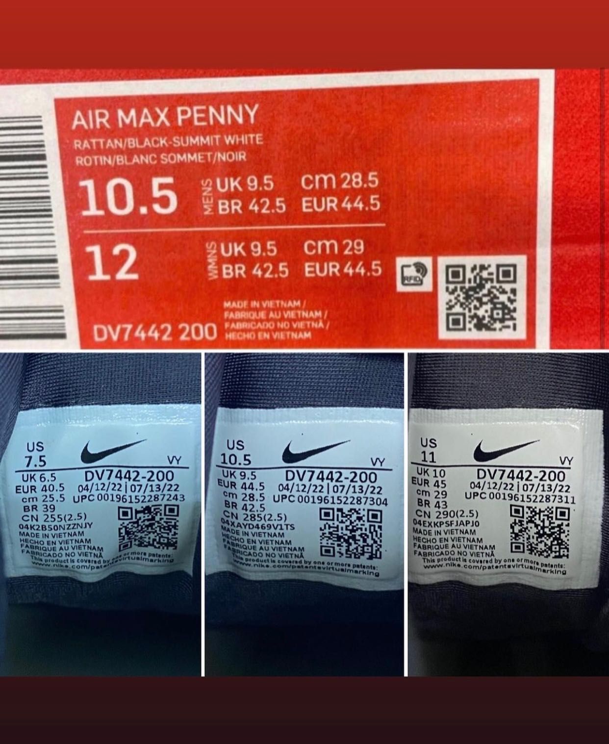 Nike Air Max Penny Rattan