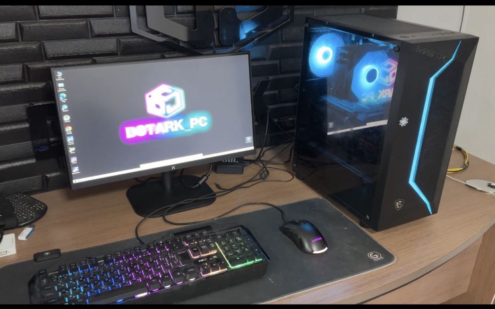 Игровой компьютер R5 5500 16ГБ ОЗУ SSDm2 1ТБ RTX3060/12ГБ