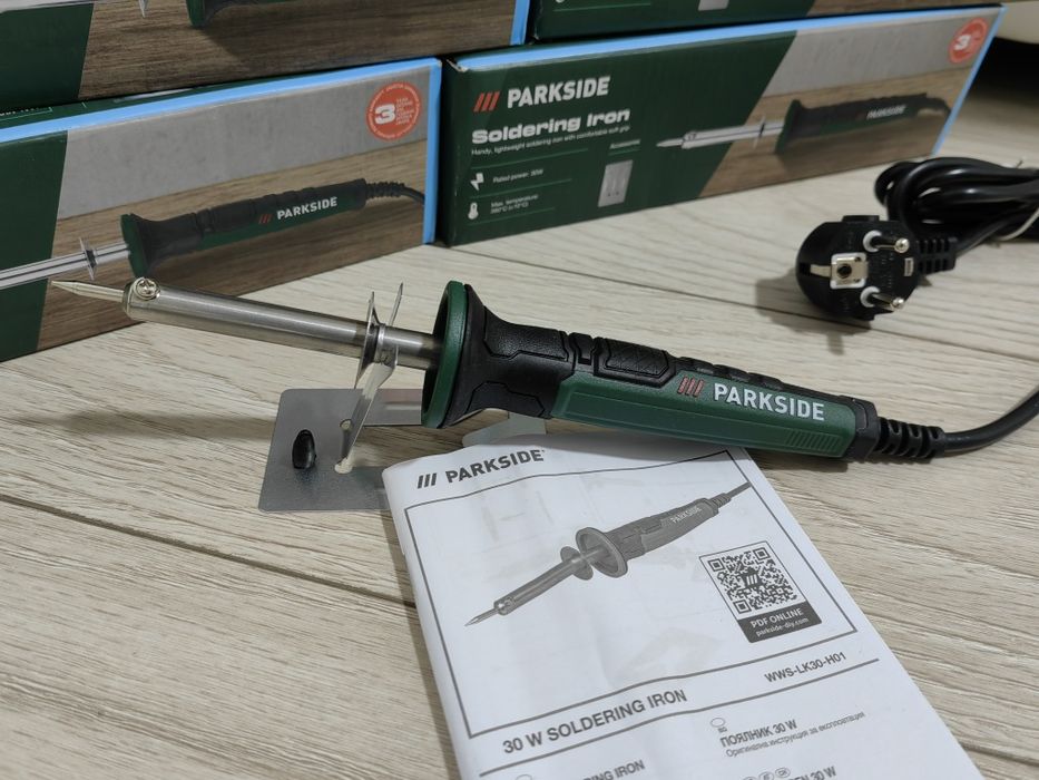 Паяльник/випалювач для дерева та шкіри Parkside