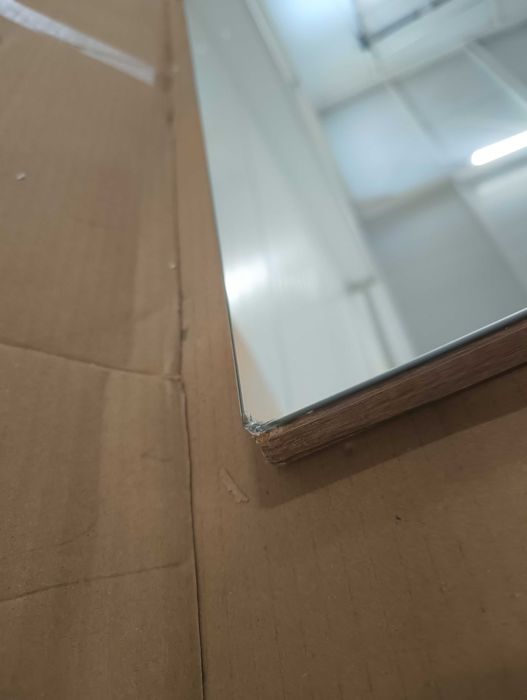 Lustro ścienne Mason Lustro łazienkowe z półką 79 x 73 x 14 cm NOWE
