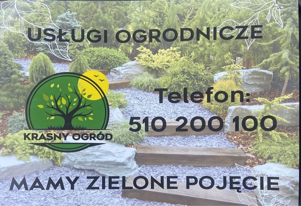 Ogrodnik usługi ogrodnicze Niepołomice Kraków Wieliczka i okolice