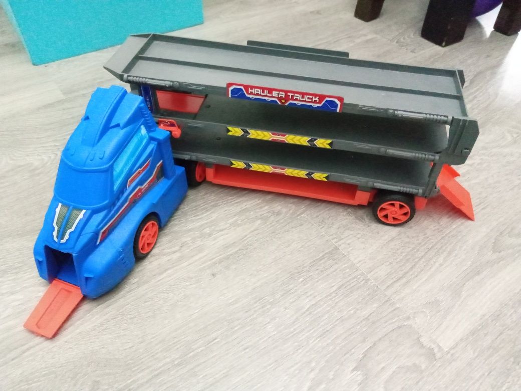 Camião,  transporte  de carrinhos 2 pisos
