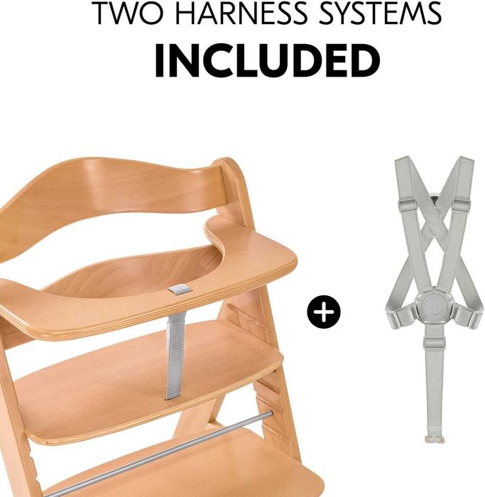 крісло Стільчик для годування Hauck Alpha+ дерев'яний 6 міс до 90 кг