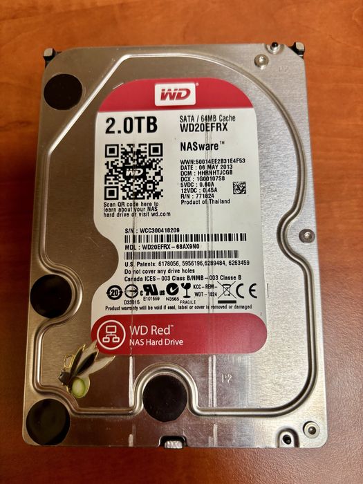 Диск 2.0TB WD с фильмами DC, Marvel …