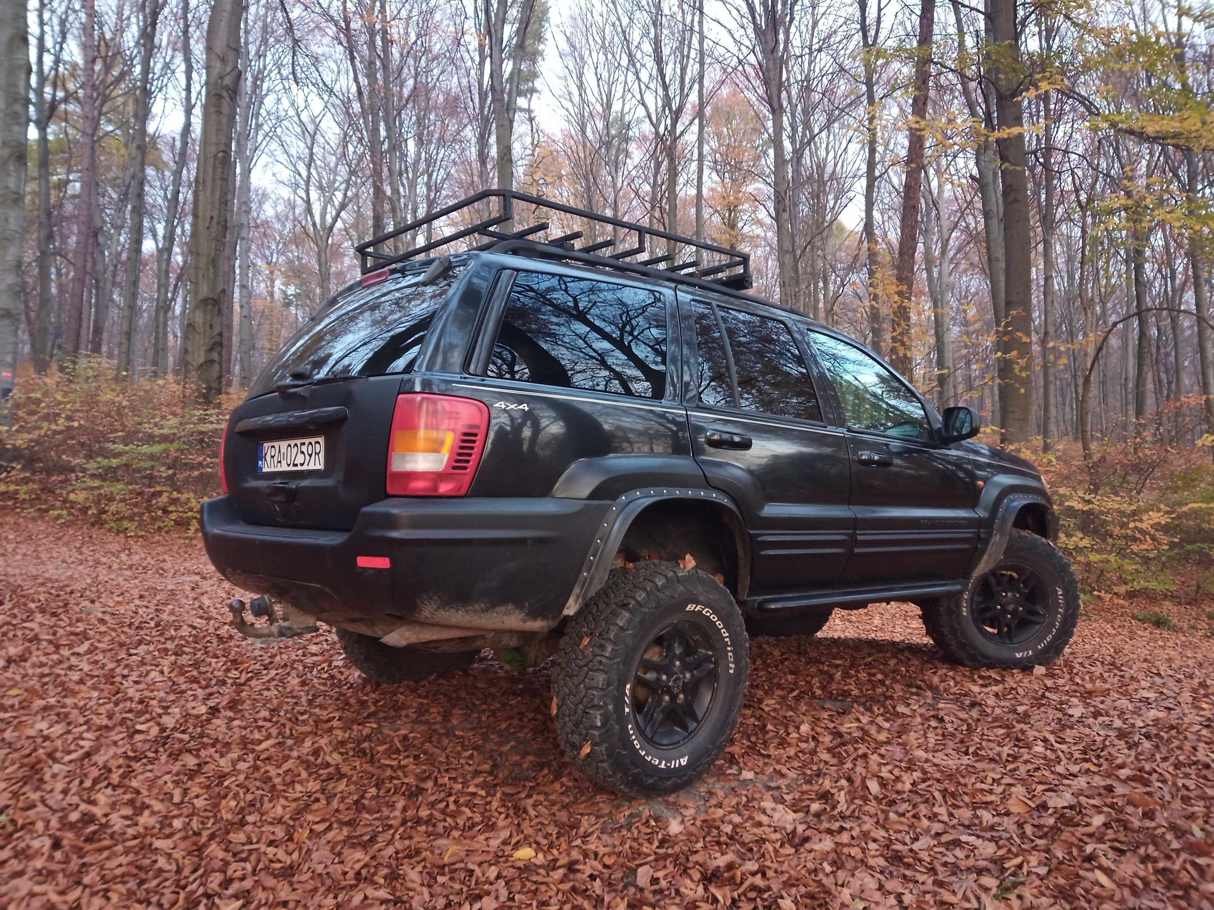 Jeep grand Cherokee wj 4.0LPG terenowy lift 4cale wciągarka ledbar AT