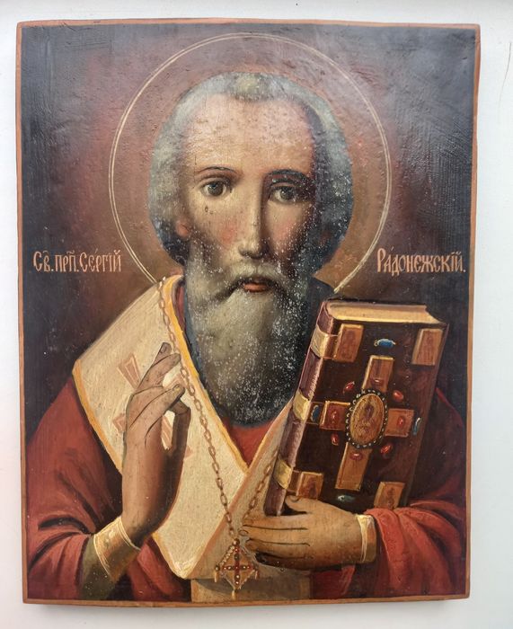 Икона Сергия Радонежского