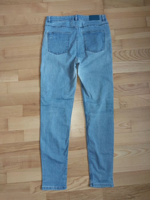 Jeansy spodnie Mohito 38 M dzinsowe damskie niebieskie