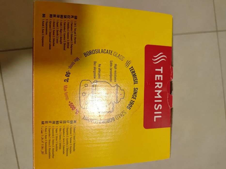 Dzbanek z podgrzewaczem Nowy