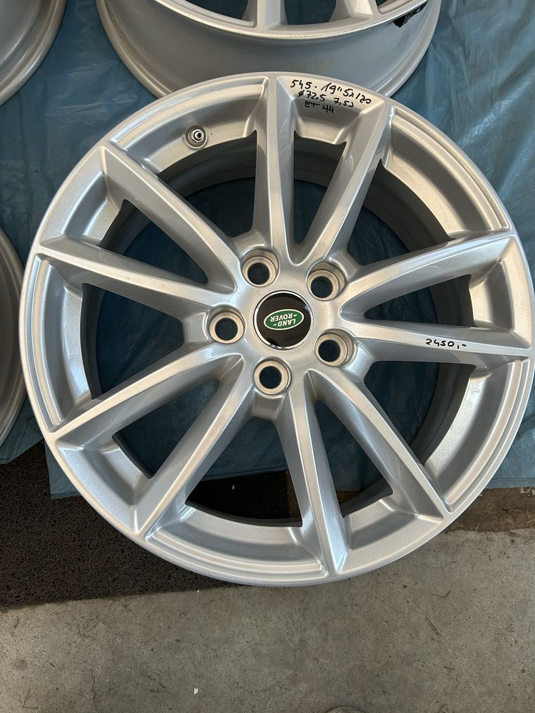 546 Felgi aluminiowr Oryginał LAND ROVER R 19 5x120 NOWE czujniki